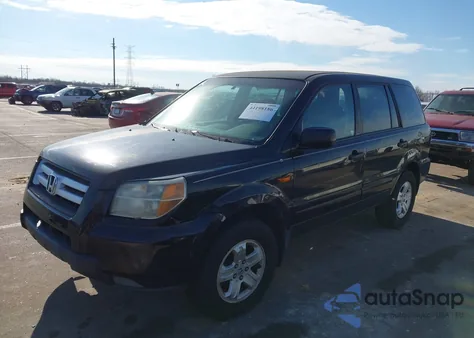 2006 Honda Pilot Lx from USA, damaged, VIN 5FNYF28136B046541